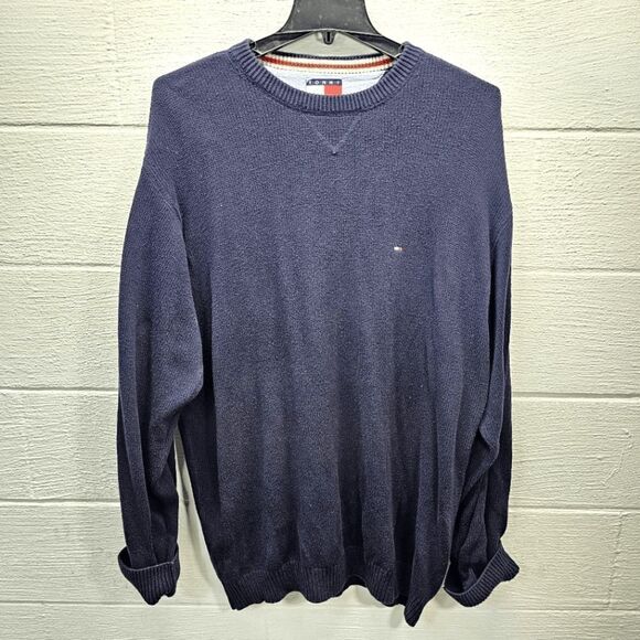 Tommy Hilfiger Other - Tommy Hilfiger men's Vintage 100% cotton heavy knit Sweater XXL